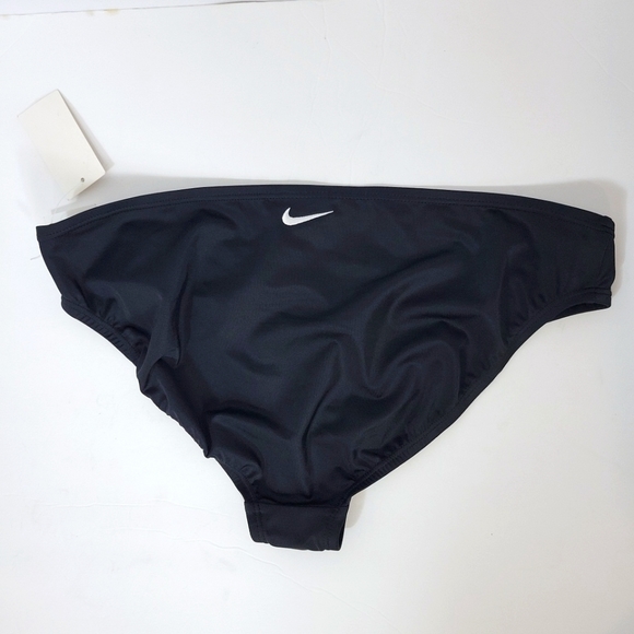 Nike Women's Black Solid Bikini Bottom - Picture 5 of 9